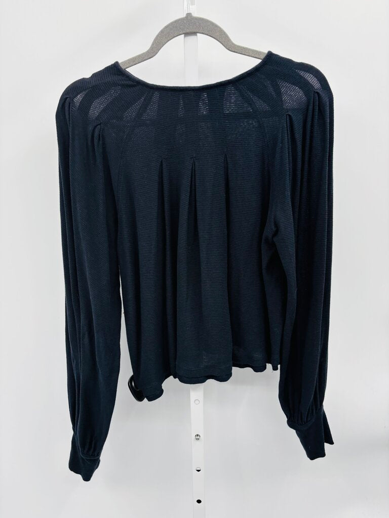 Free People Top Black S