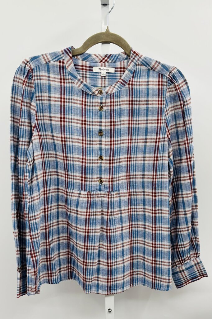 Madewell Blouse Blue S