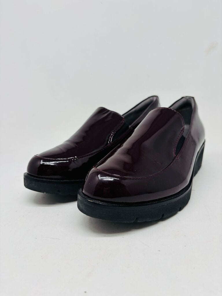 Earth Loafers Burgundy 8