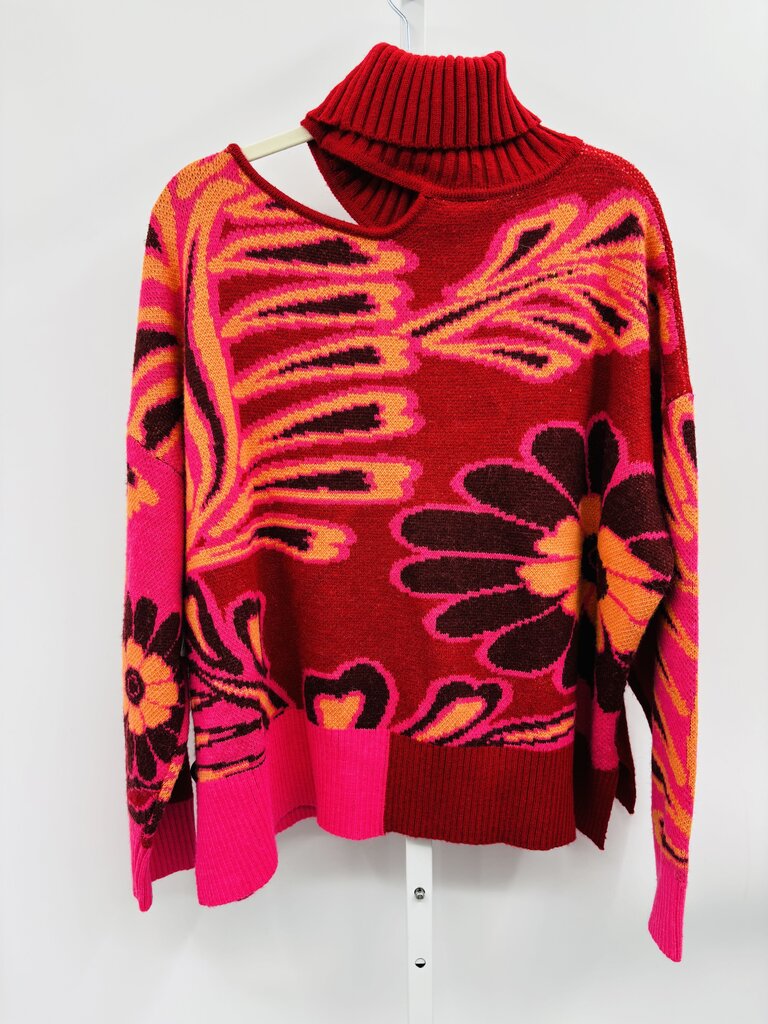 Farm Sweater Red L