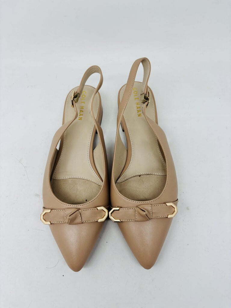 Cole Haan Slingbacks Beige 8.5