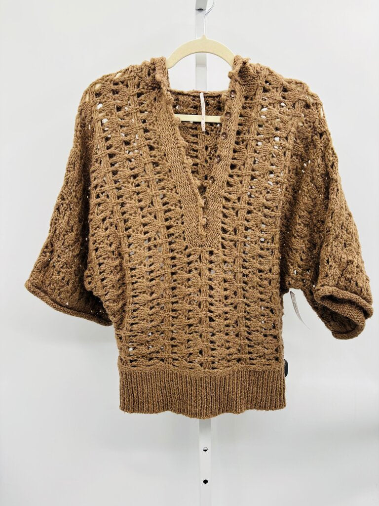 Free People Sweater Brown