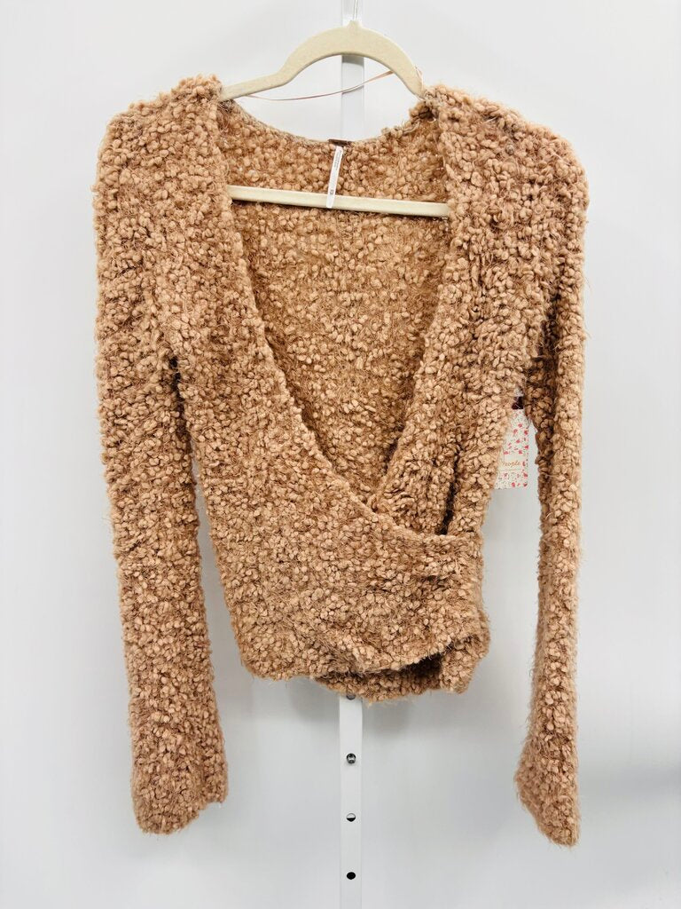 Free People Sweater Tan XS