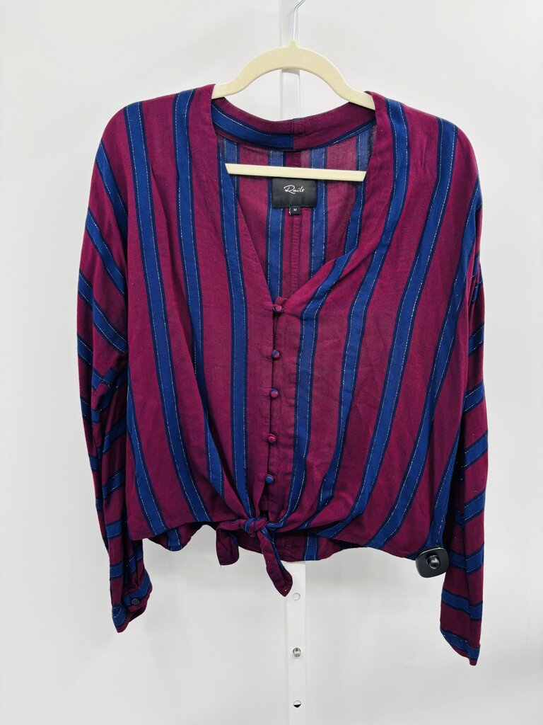 Rails Blouse Burgundy M