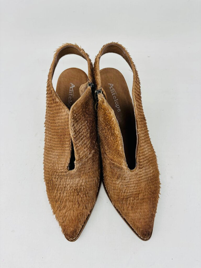 Antelope Slingbacks Brown 9
