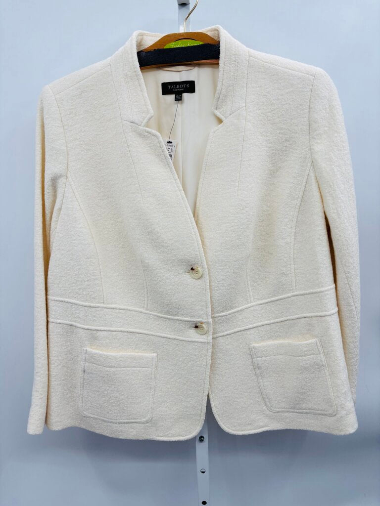 Talbots Blazer Plus Beige 18