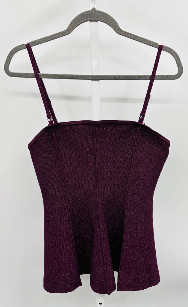 Anthropologie Top Purple S
