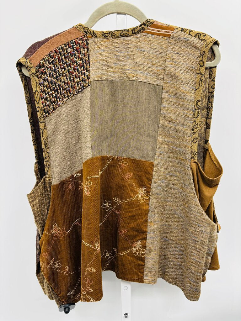 Donna Jessica Vest Brown 2