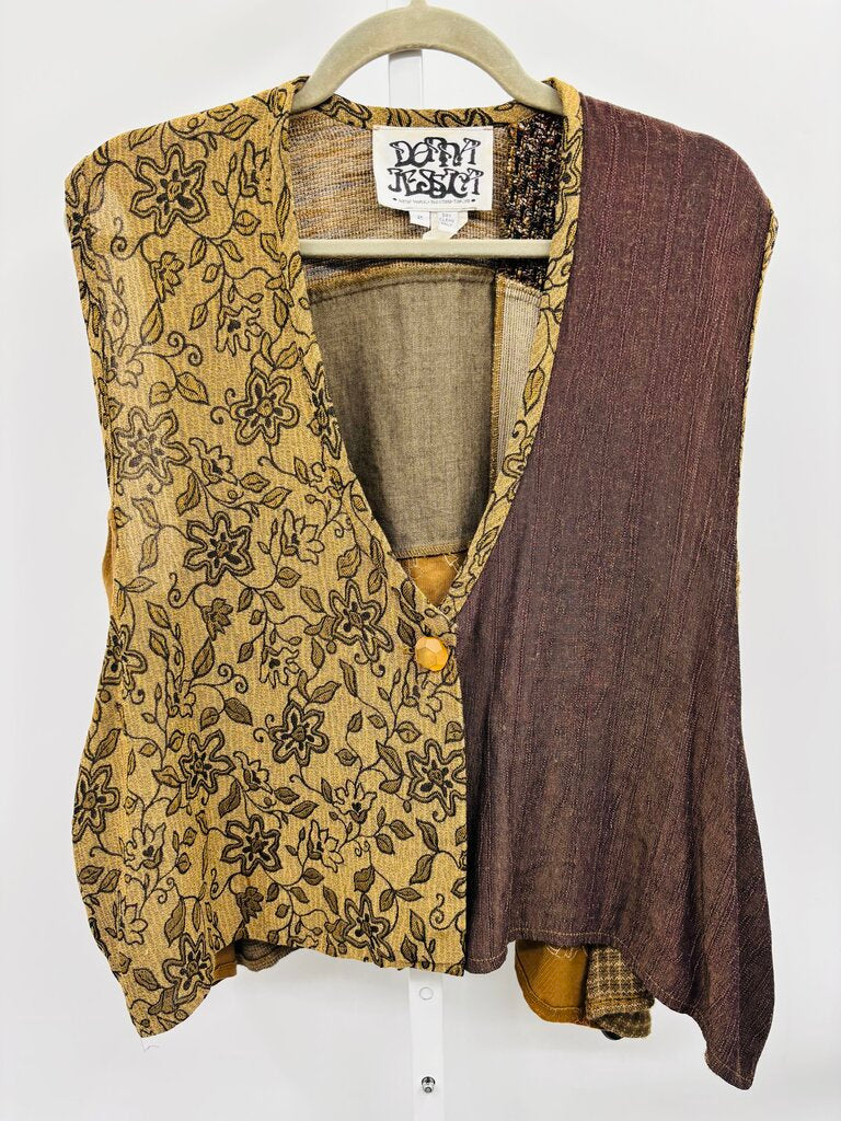 Donna Jessica Vest Brown 2