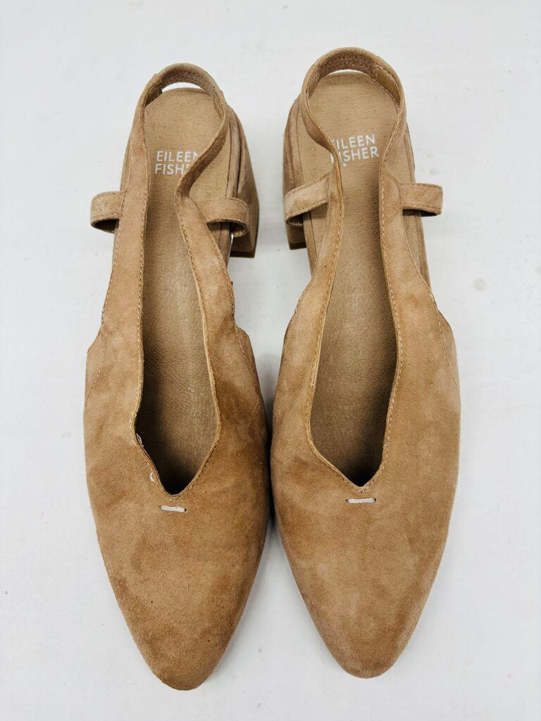 Eileen Fisher Slingbacks Tan 11