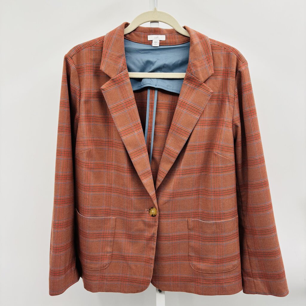 J. Jill Blazer Orange L