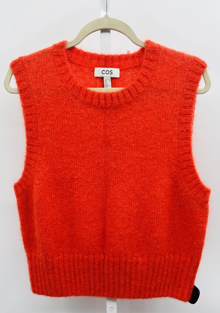 COS Sweater Vest Orange L