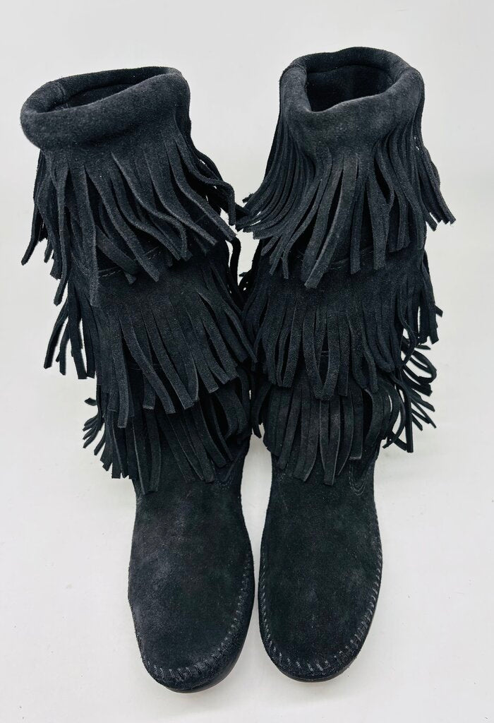 Minnetonka Boots Black 8
