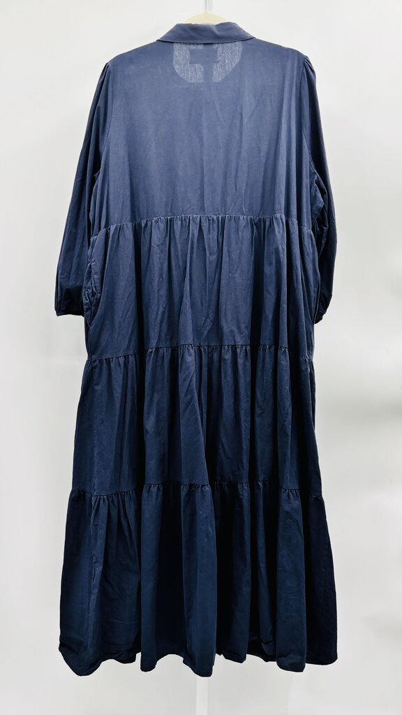 Pomander Place Maxi Dress Plus Navy XXXL