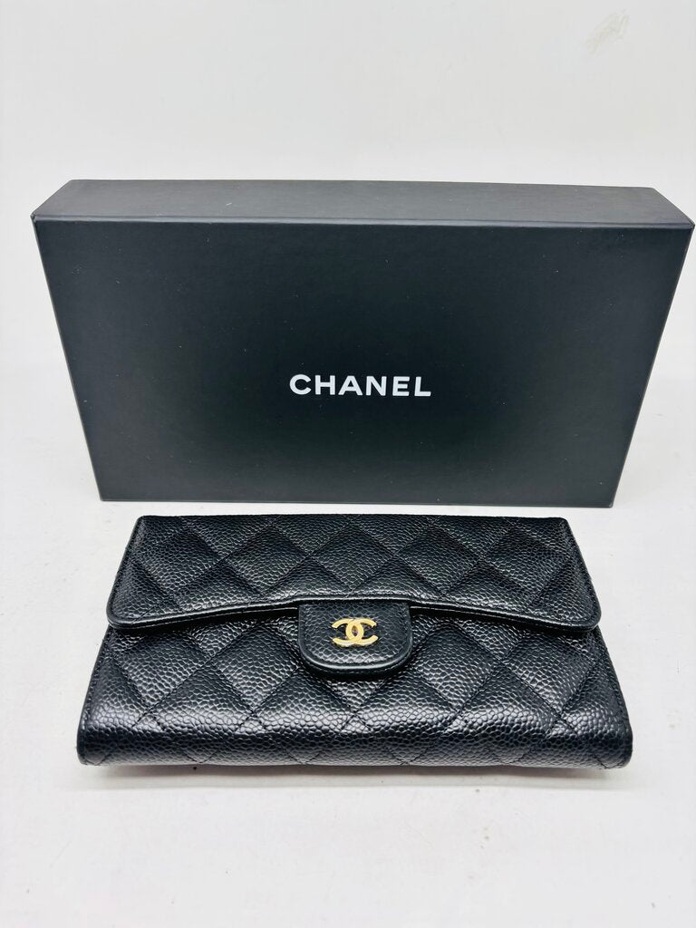 Chanel LUXURY WALLET Black
