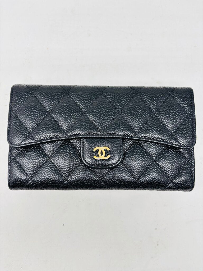 Chanel LUXURY WALLET Black