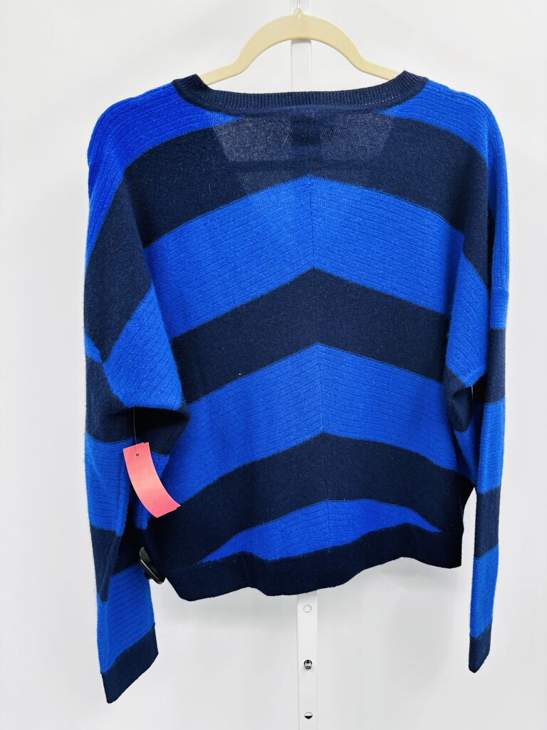 Aqua Cashmere Sweater Navy M