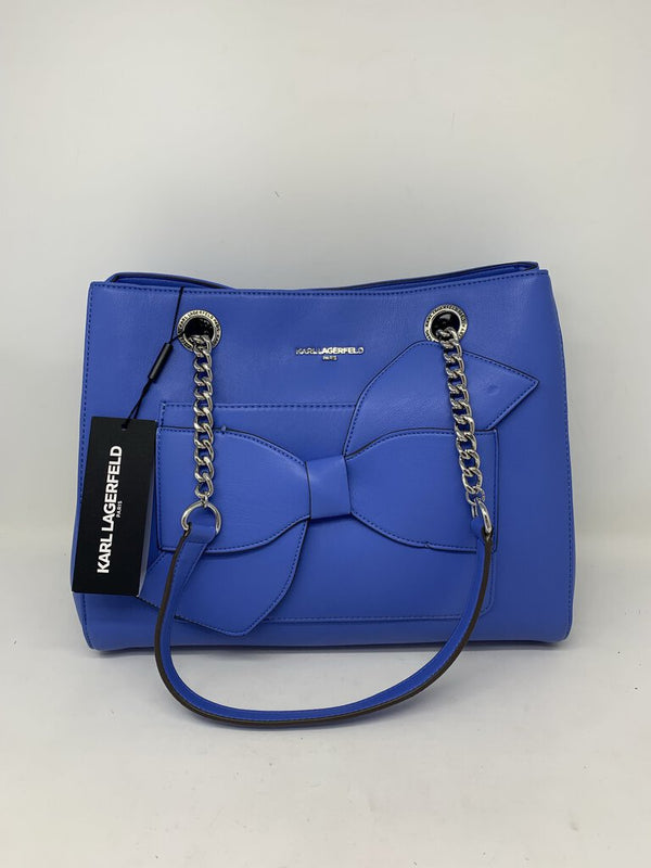 Karl Lagerfeld: Paris Handbag Blue