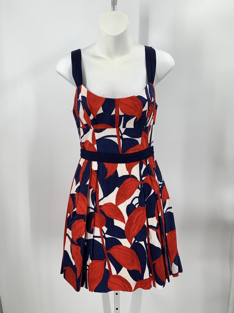 Milly Dress Red/Navy 2