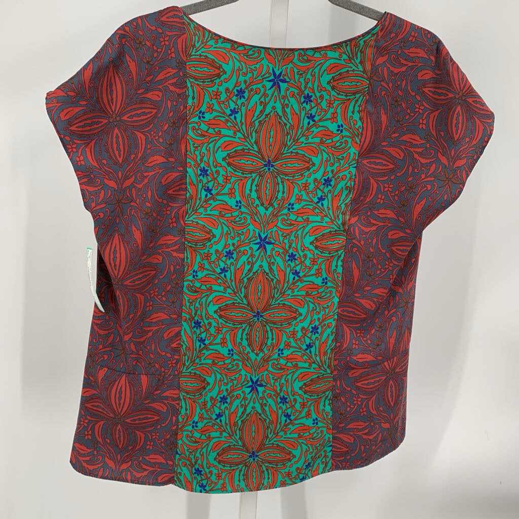 Rachel: RR Top Red/Teal L