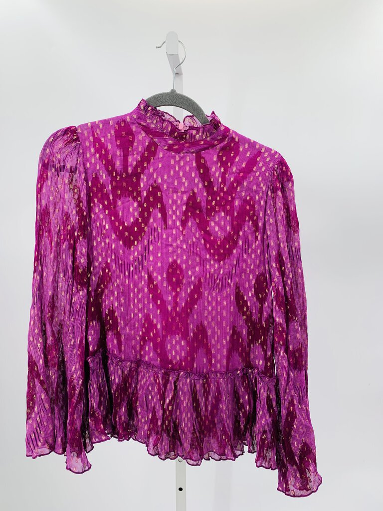 Oliphant Top Lilac/Gold Ikat XS