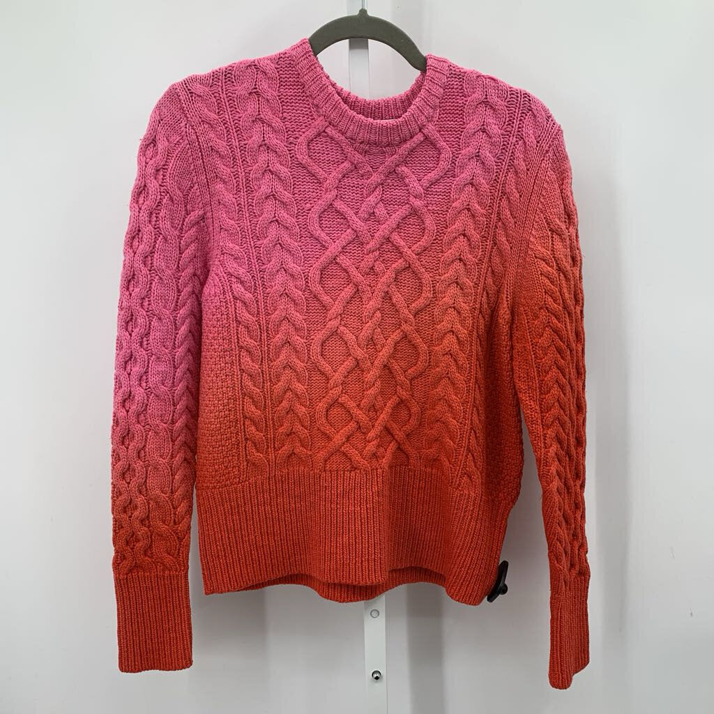 Ply-Knits Sweater Pink/Orange M