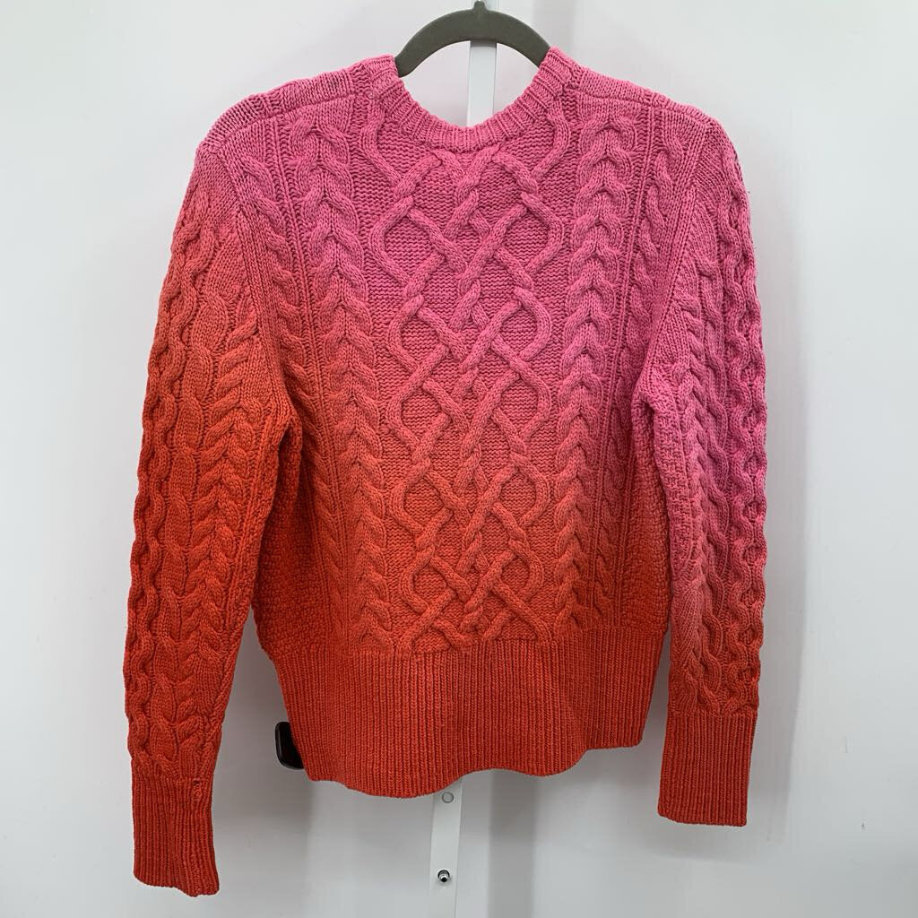 Ply-Knits Sweater Pink/Orange M