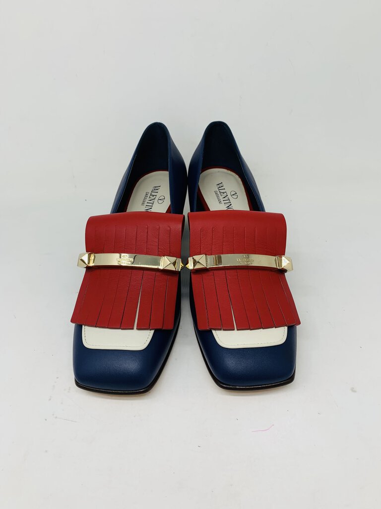 Valentino LUXURY SHOES Navy 7.5