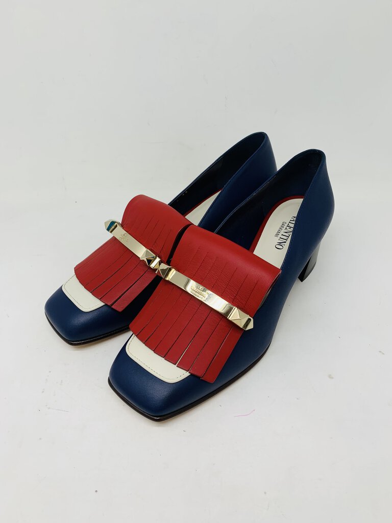 Valentino LUXURY SHOES Navy 7.5