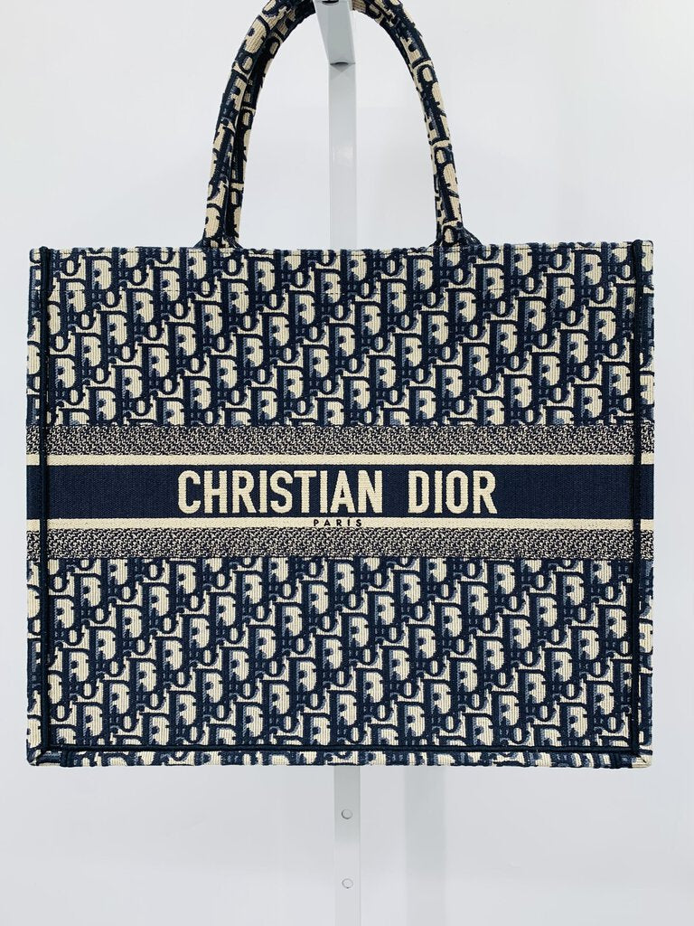 Christian Dior LUXURY HANDBAGS Navy L