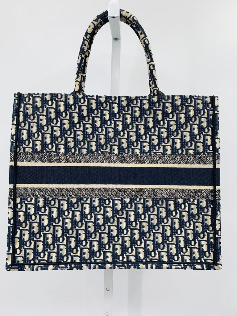 Christian Dior LUXURY HANDBAGS Navy L