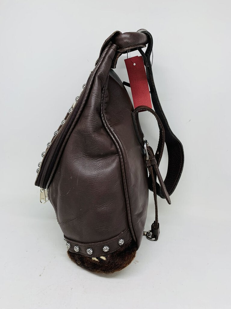 American West Crossbody Bag Brown