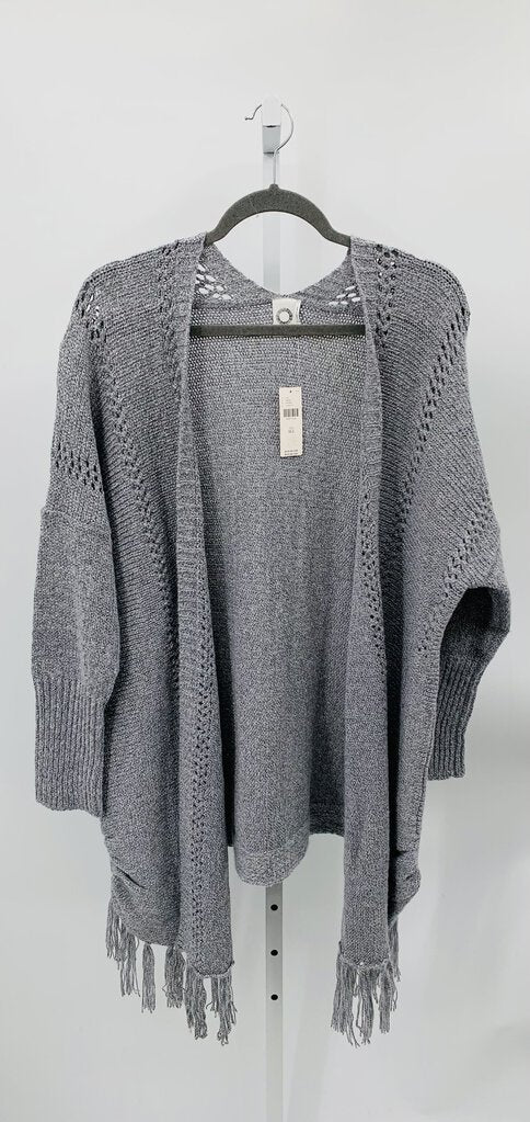 Akemi + Kin Cardigan Grey OS