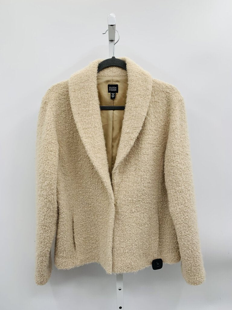 Eileen Fisher Jacket Beige L