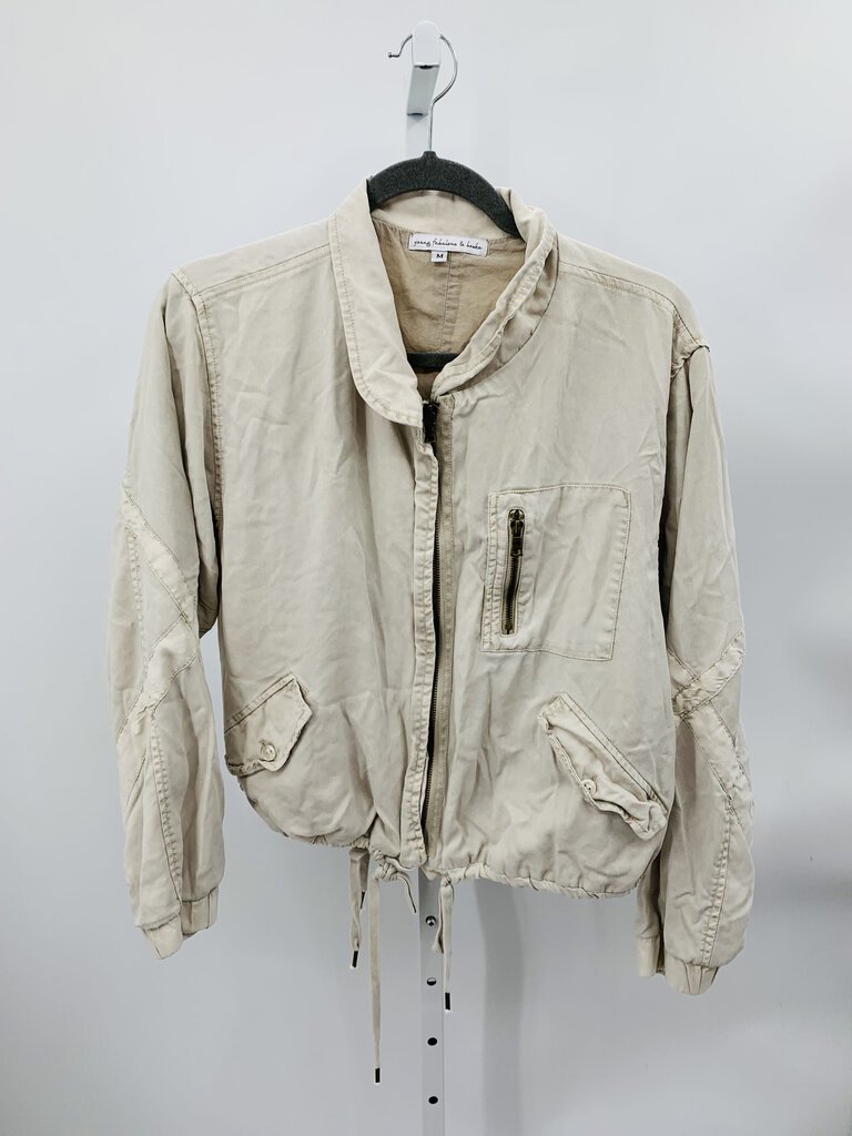 Young Fabulous & Broke Jacket Ivory M