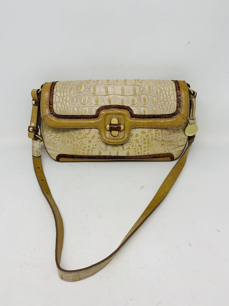 Brahmin Crossbody Bag Beige