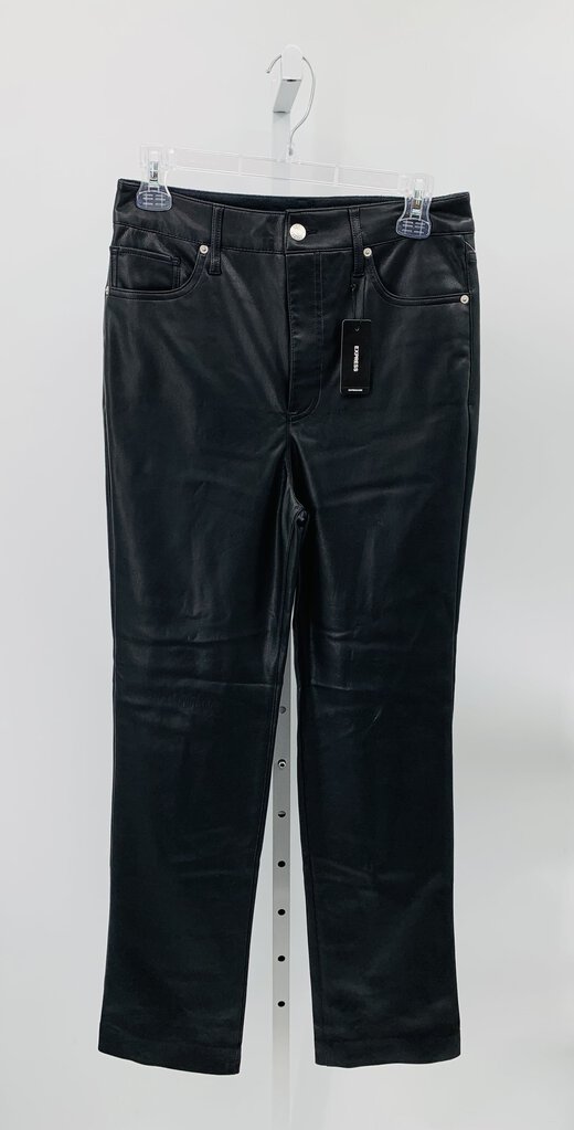 Express Pants Straight Black 6