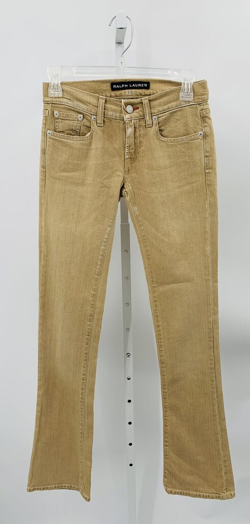 Ralph Lauren Jeans Straight Tan 0