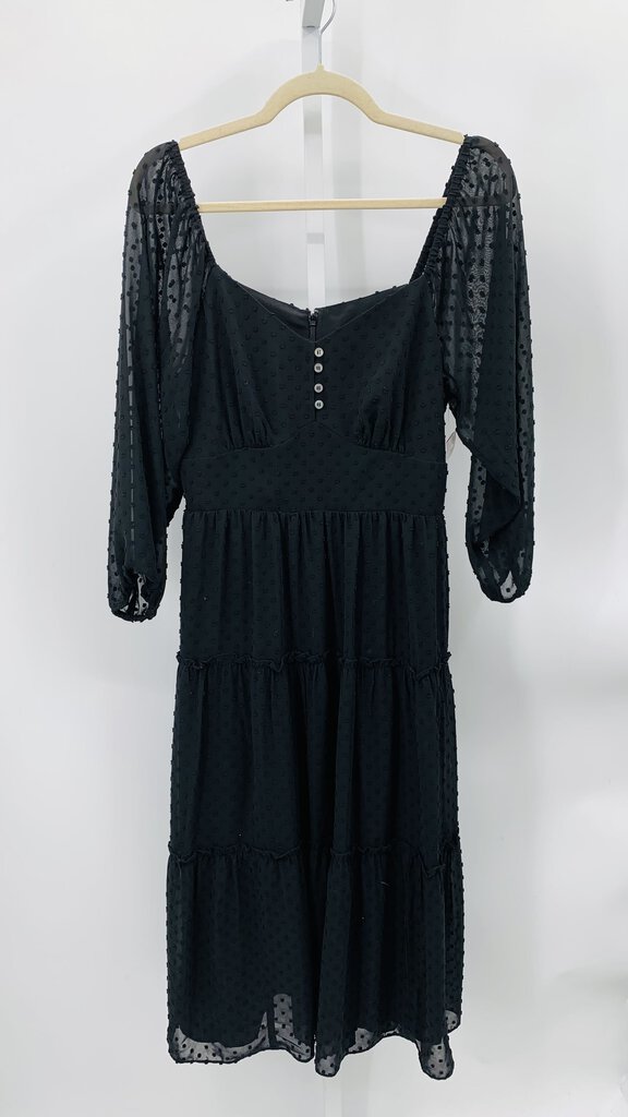 J. Crew Maxi Dress Black 6