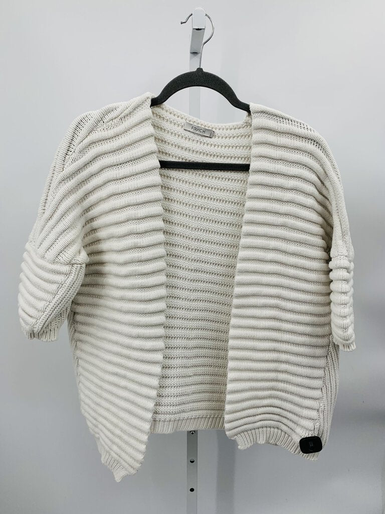 FRNCH Cardigan White S/M