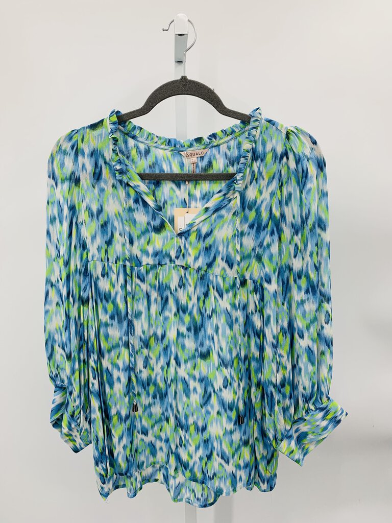 Esqualo Blouse Blue 6