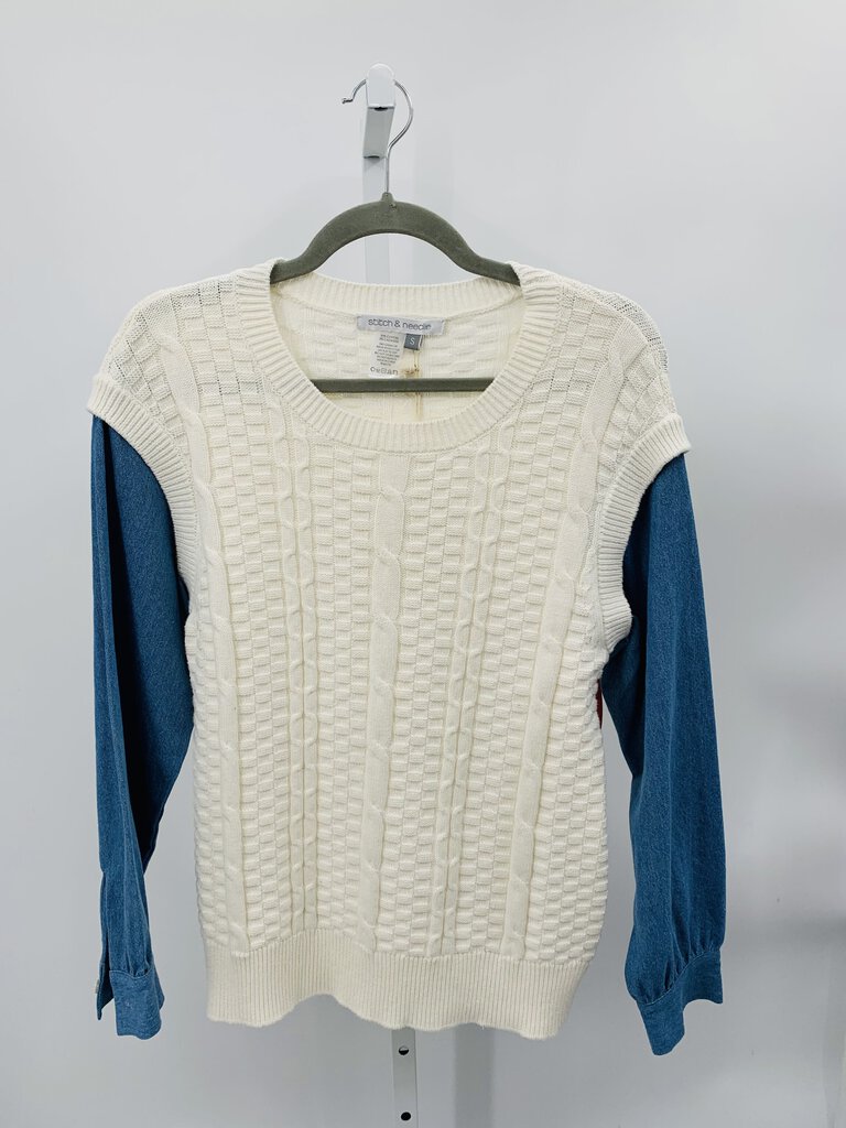 Stitch & Needle Sweater Ivory S