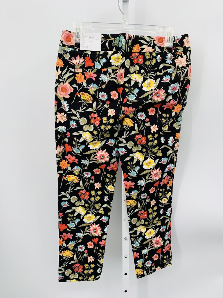 Loft Cropped Pants Multi 2