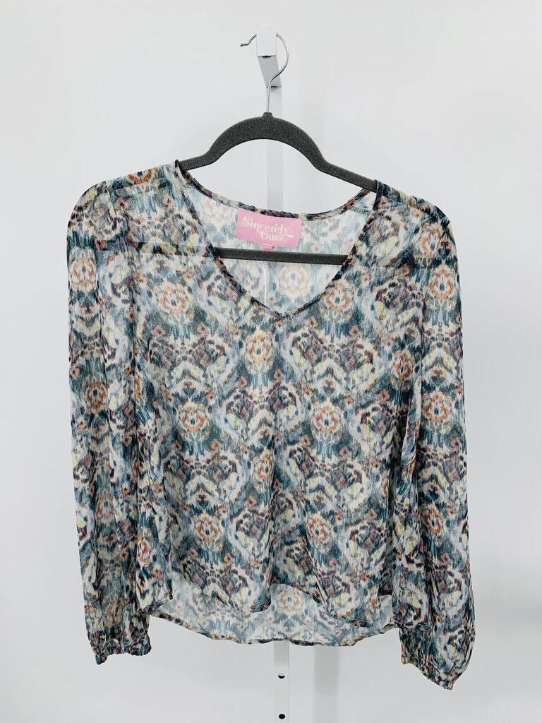 Sincerely Ours Blouse Multi XS