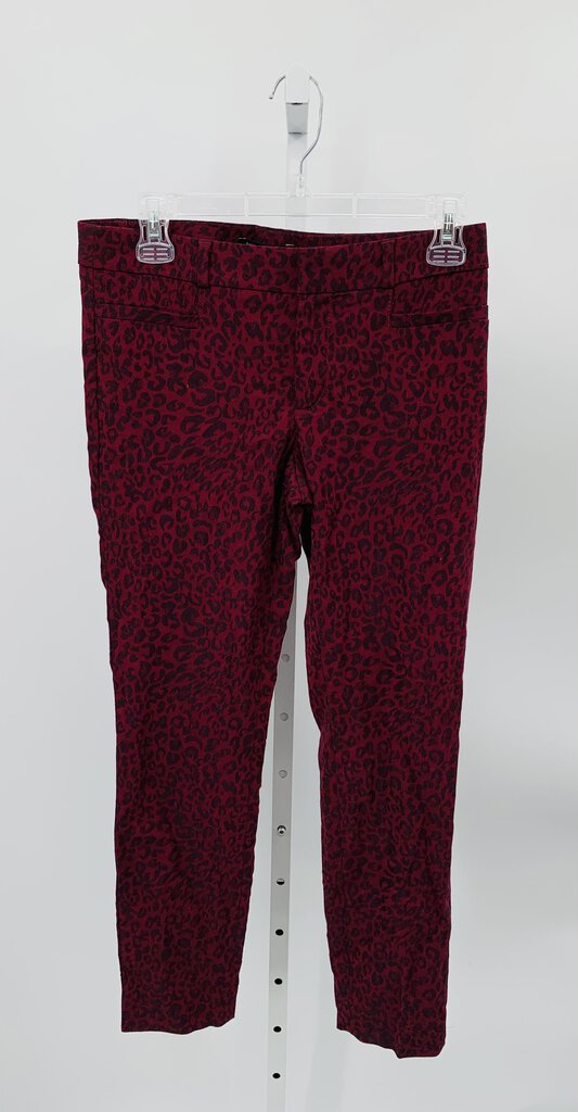 Banana Republic Pants Straight Burgundy 2