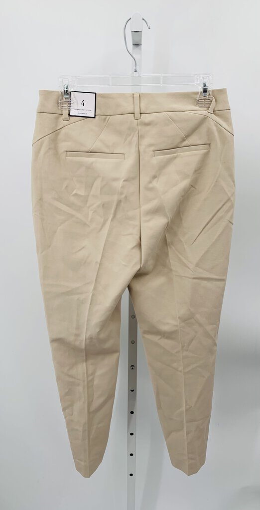 WHBM Pants Straight Khaki 4