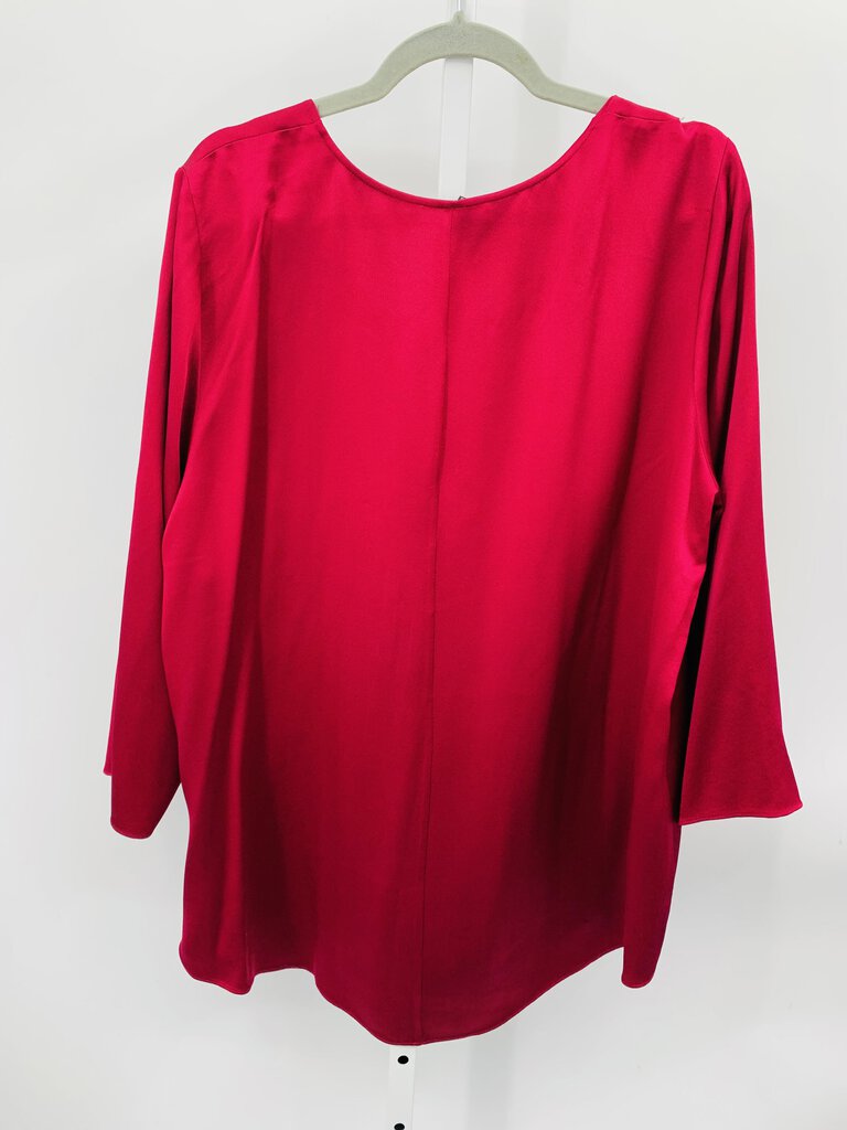 Eileen Fisher Tunic Burgundy XL