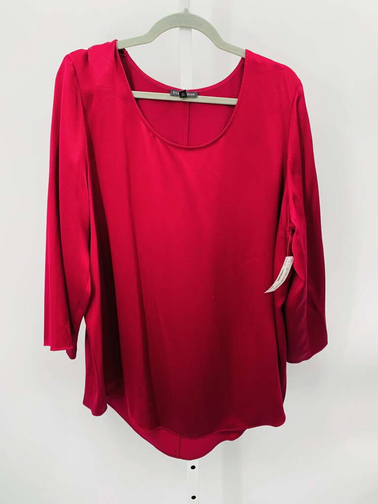 Eileen Fisher Tunic Burgundy XL