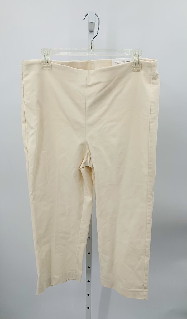 Chico's Cropped Pants Beige L