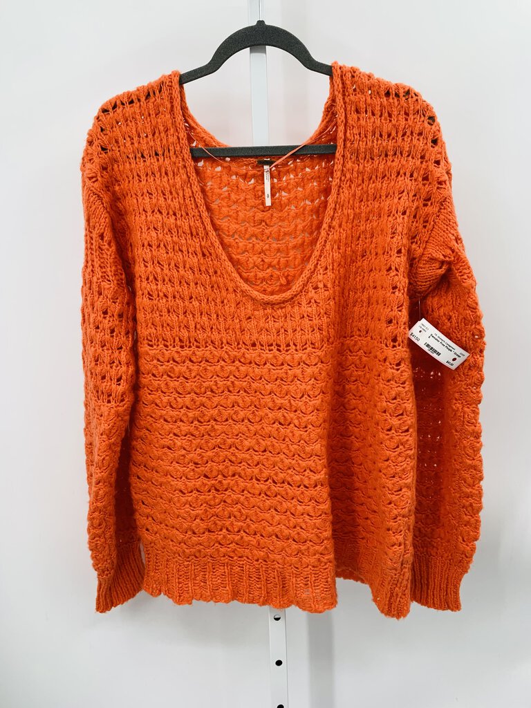 Free People Sweater Orange S